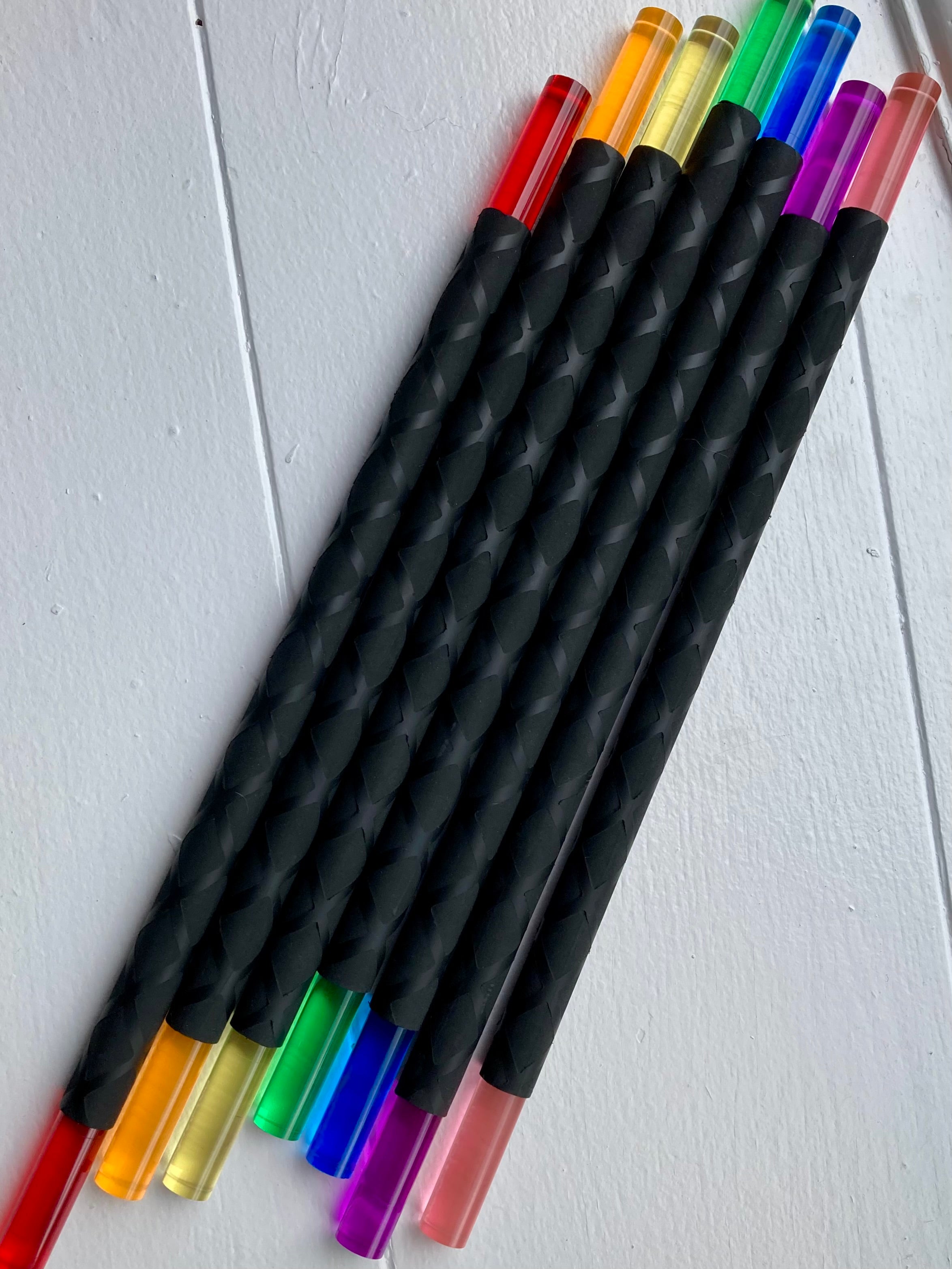 SRT Color Acylic Wands 1/2"x12"