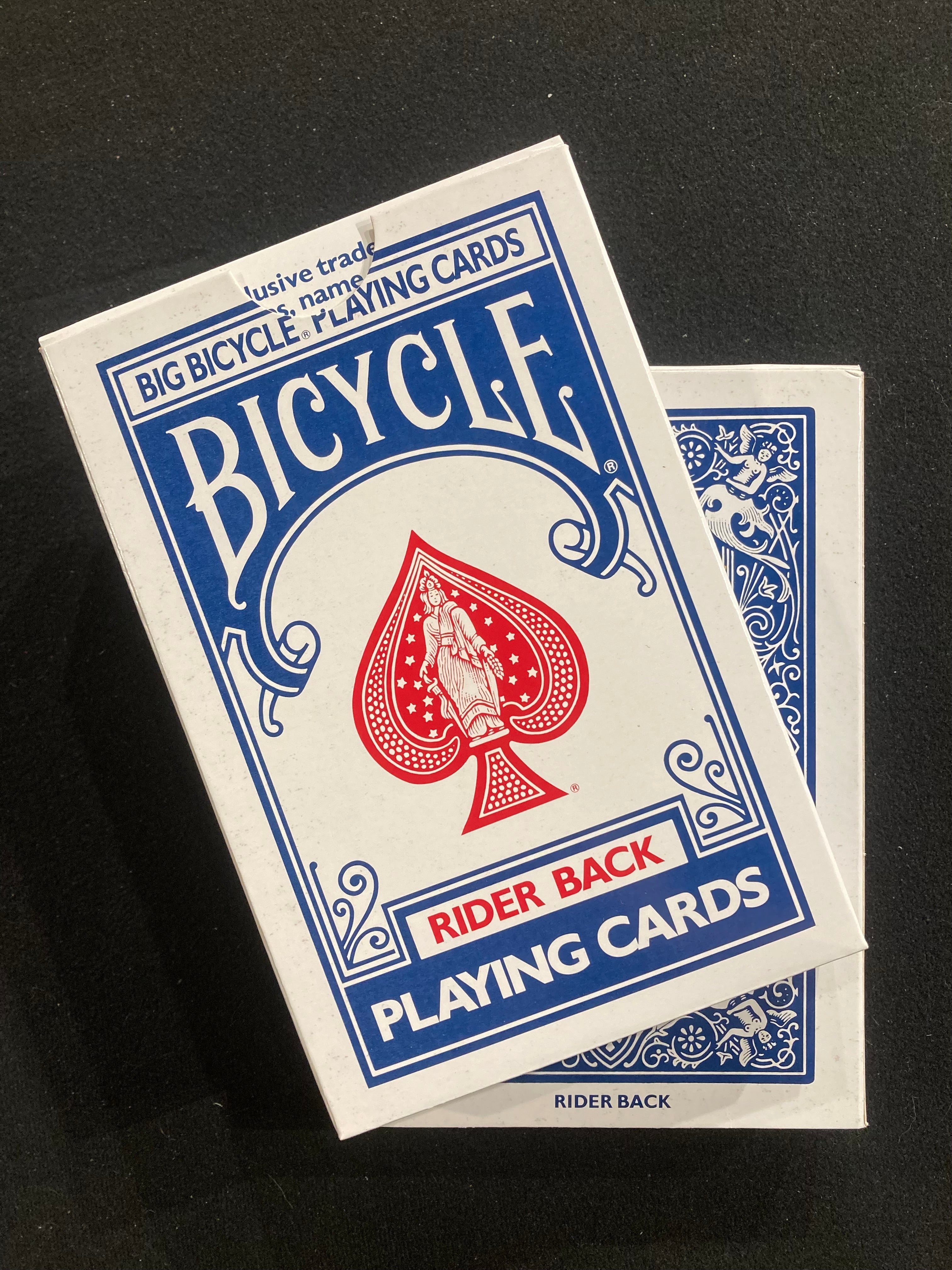 Jumbo Bicycle One Way Forcing Decks (Blue)