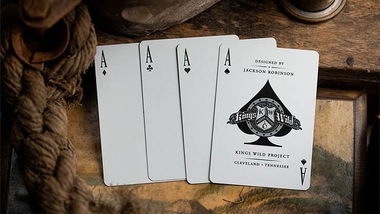 Gilded No.13 Table Players Vol.37 Playing Cards by Kings Wild Project