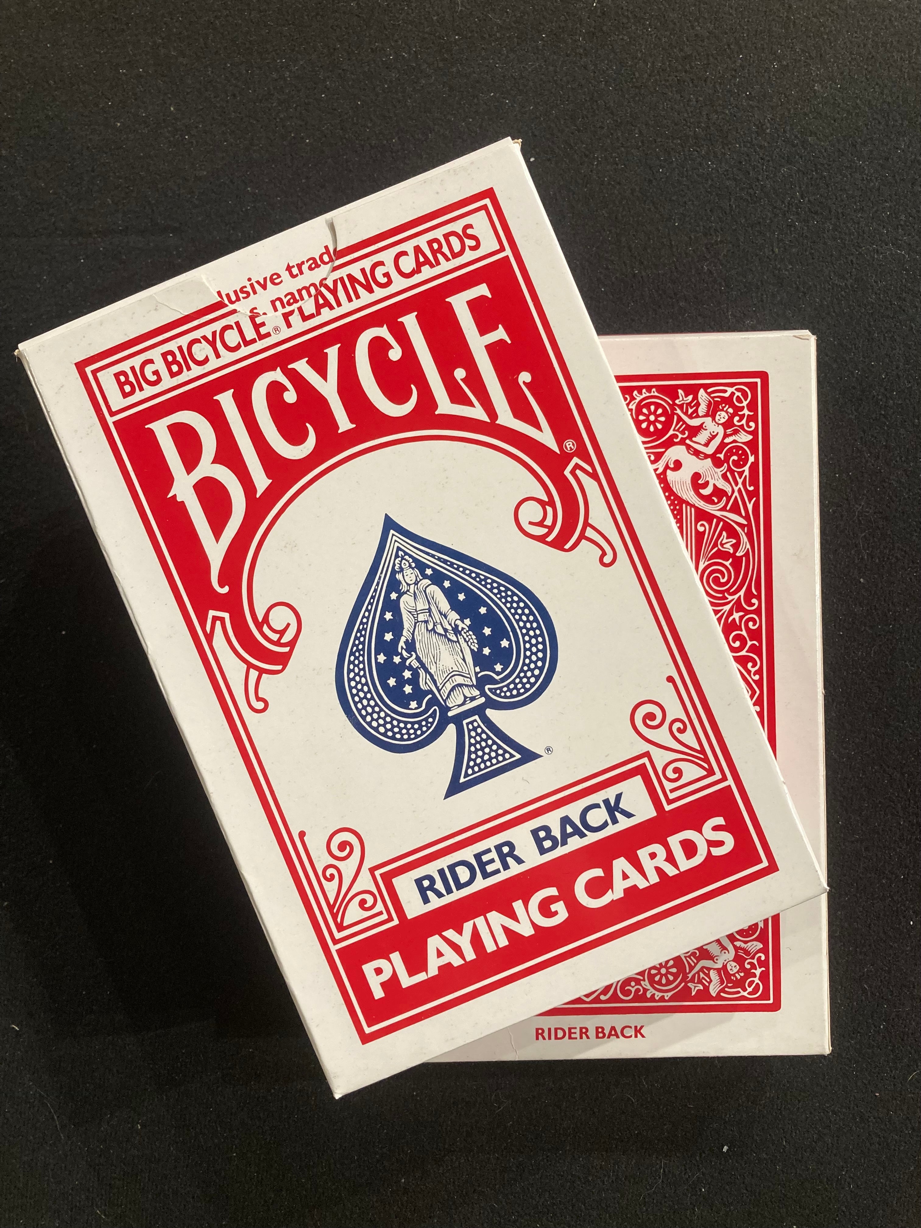 Jumbo Bicycle One Way Forcing Decks (Red)