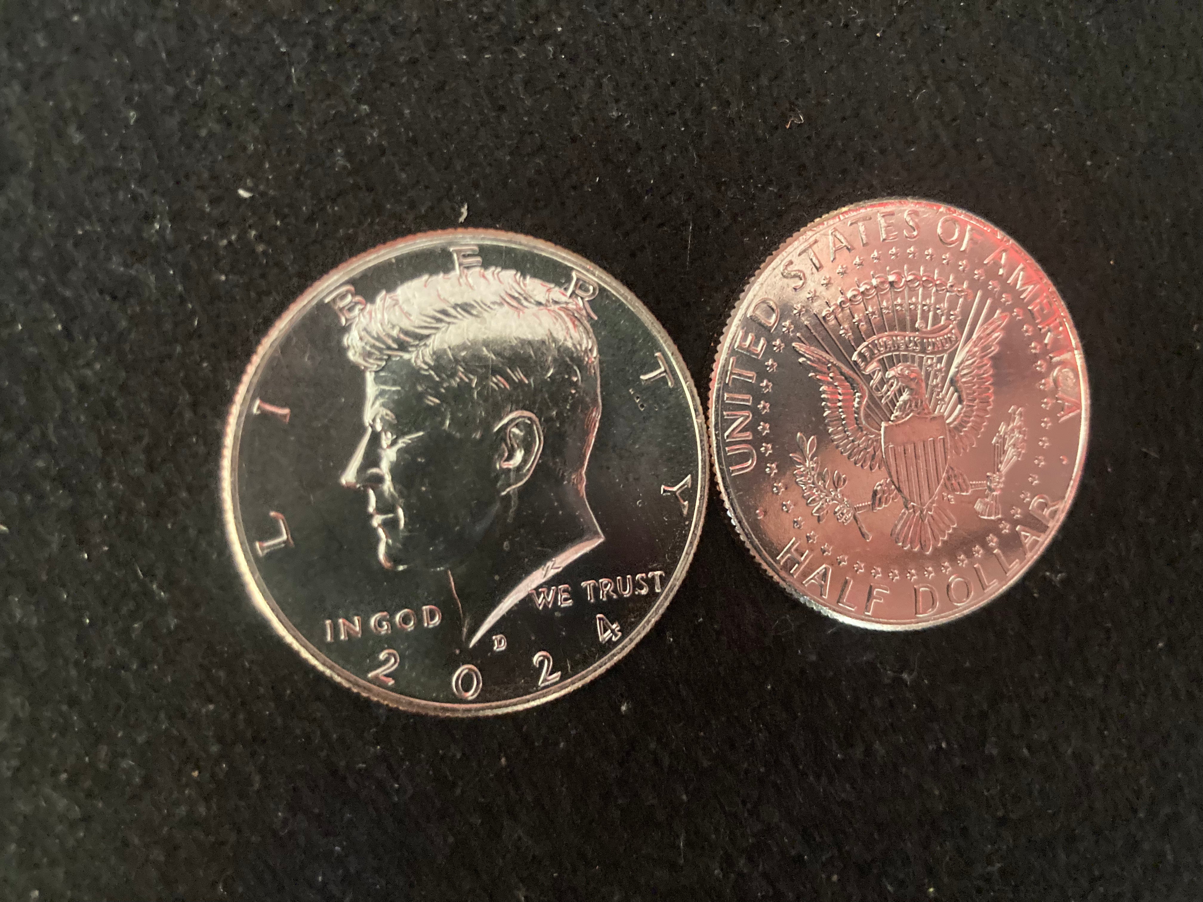 Standard 2024 Kennedy Half Dollars