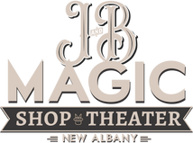J & B Magic Shop and Theater logo