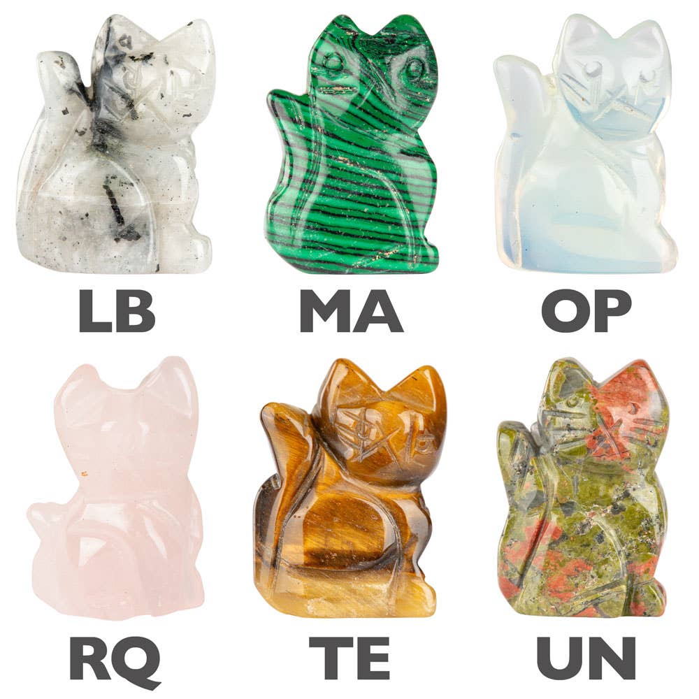 GEMSTONE CAT: Fluorite