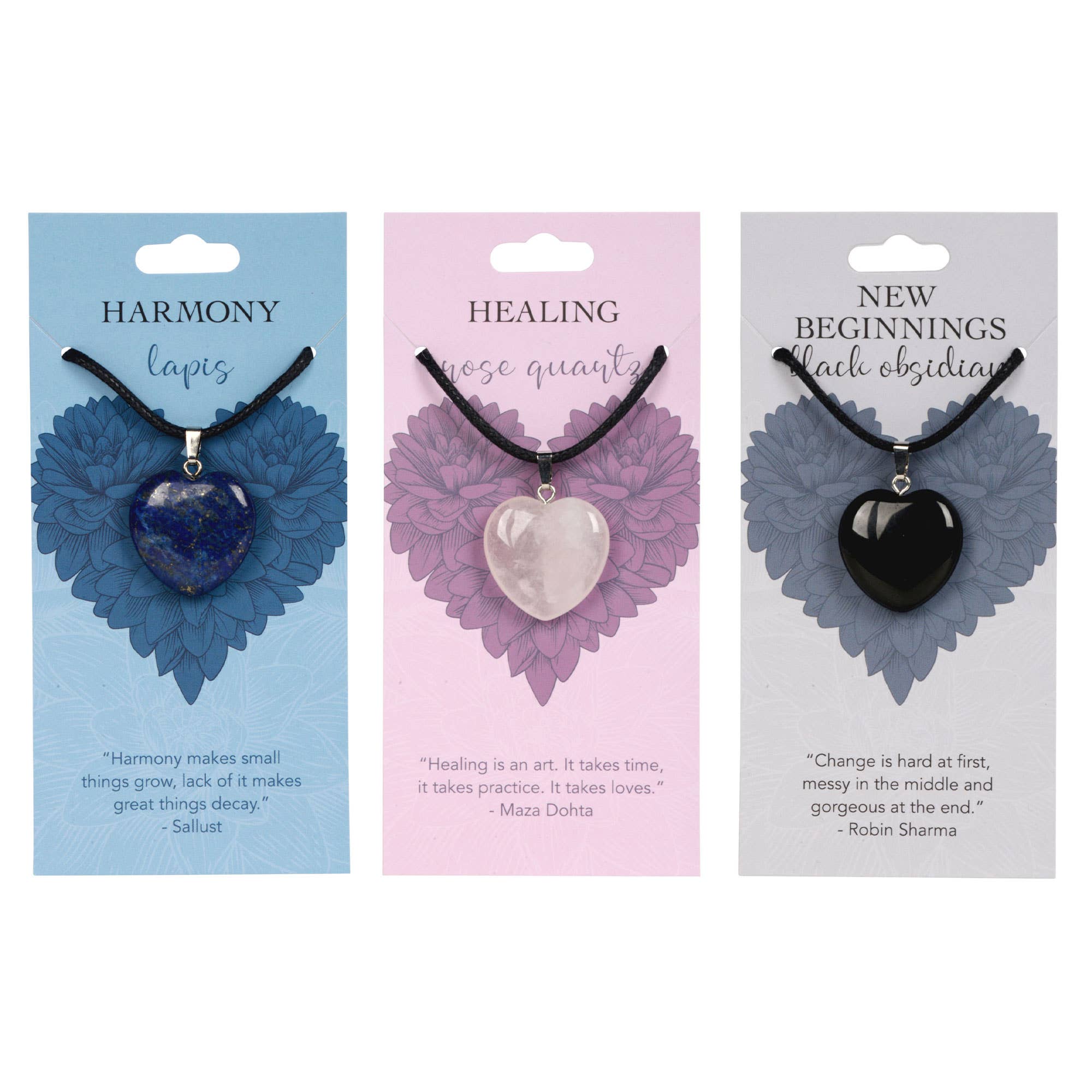 Heart Pendants: Stability (Amethyst)