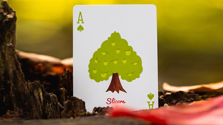 Slicers Playing Cards by Riffle Shuffle