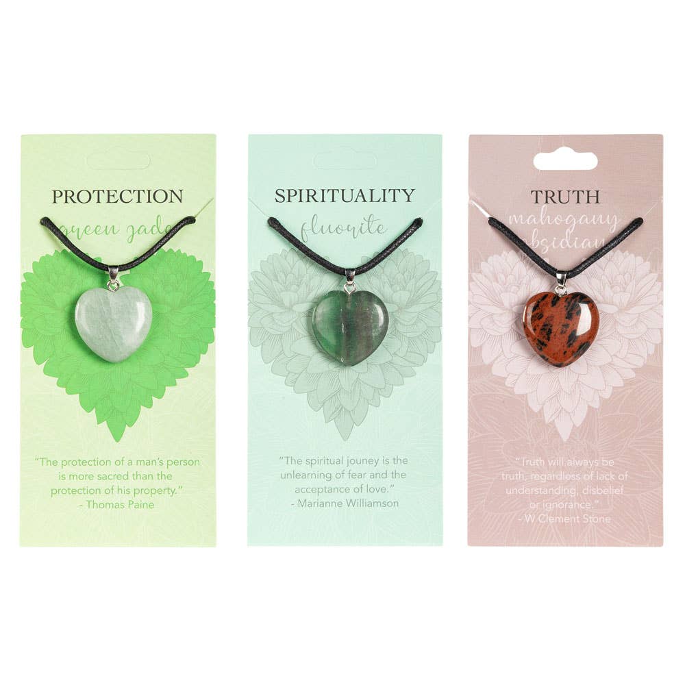 Heart Pendants: Passion (Snake Dragon Jade)