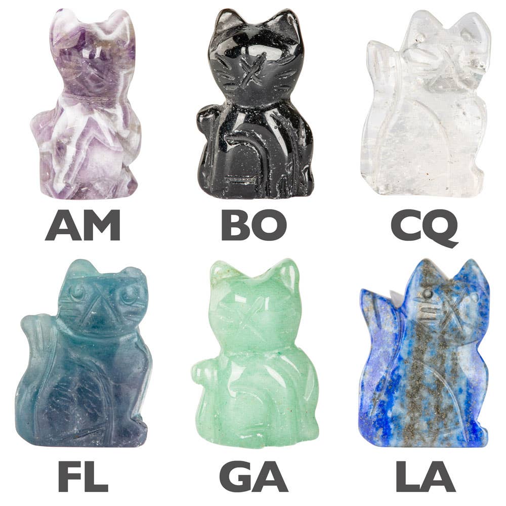 GEMSTONE CAT: Amethyst