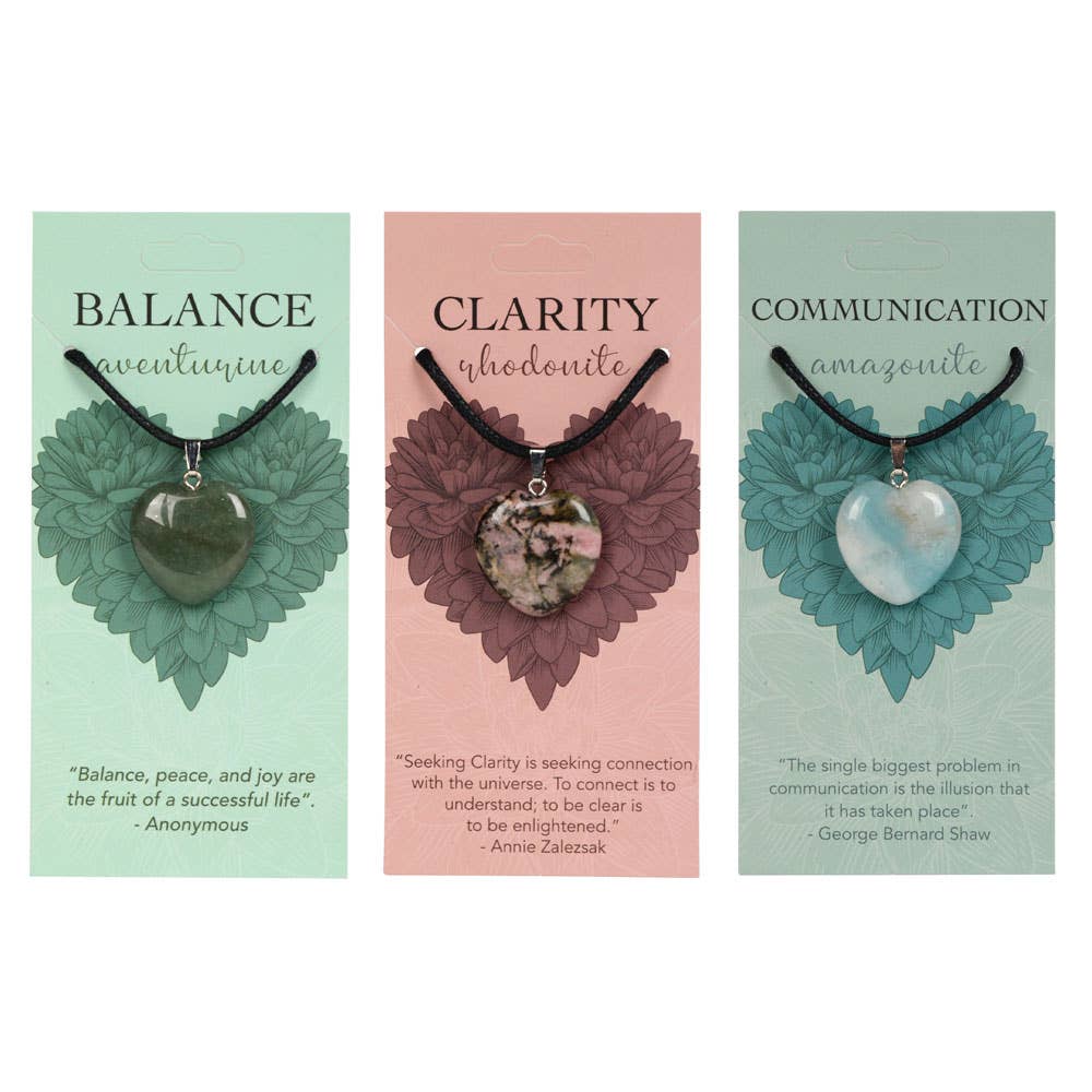 Heart Pendants: Stability (Amethyst)