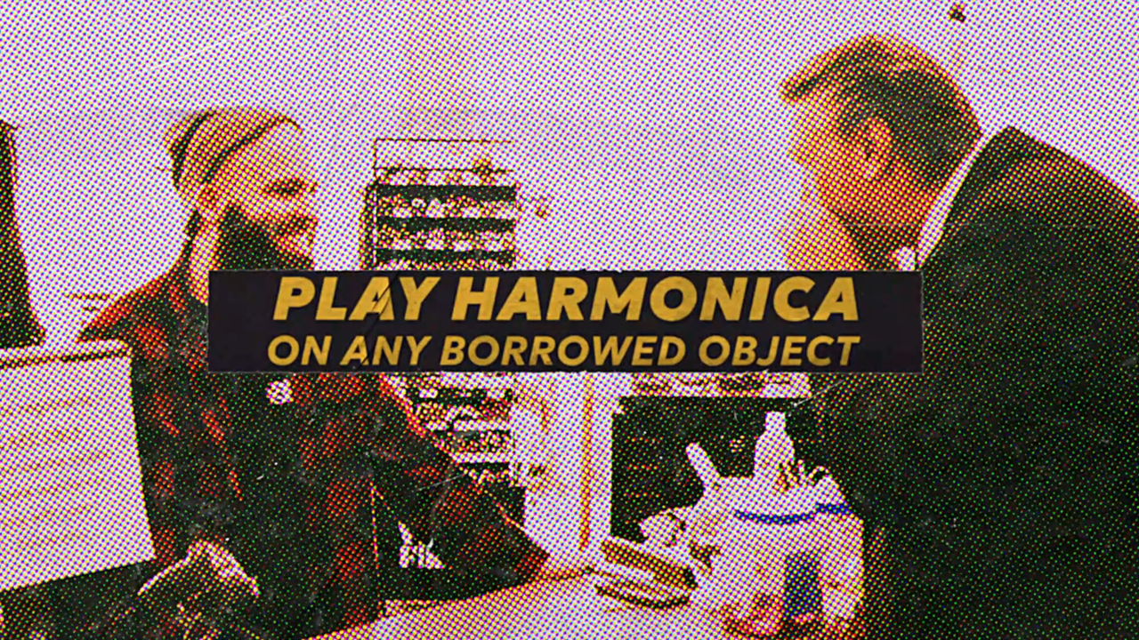 Invisible Harmonica by Fabien