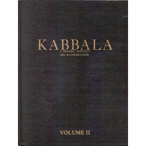 Kabbala Vol.2 (Jon Racherbaumer)