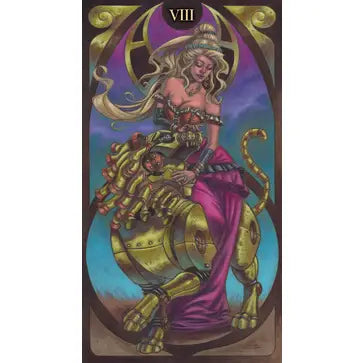 Steampunk Art Nouveau Tarot Deck