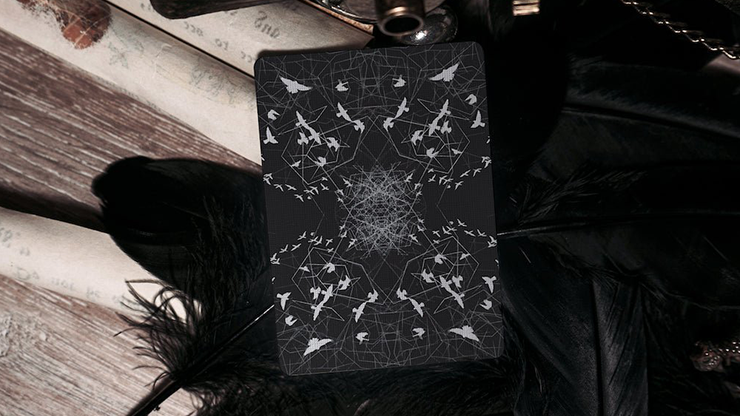 The Raven Black Dusk Playing Cards