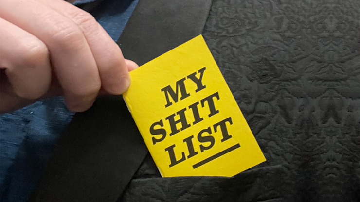 My Shit List by Diamond Jim Tyler