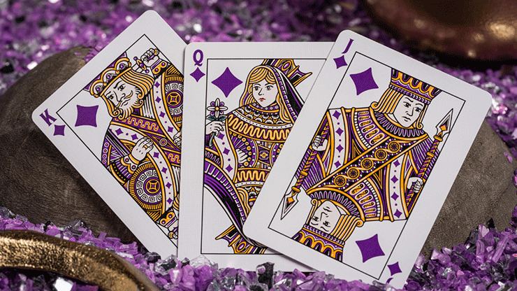 Good Pals Purple Foil Logo Playing Cards