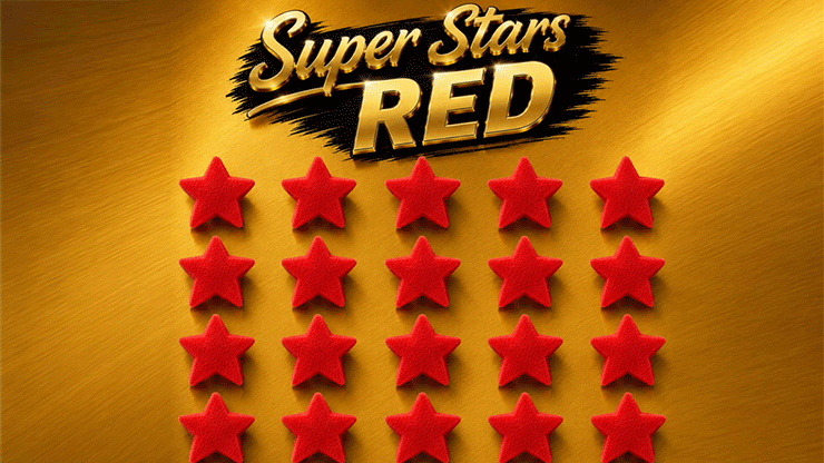 Super Stars Red (Bag of 20) Sponge