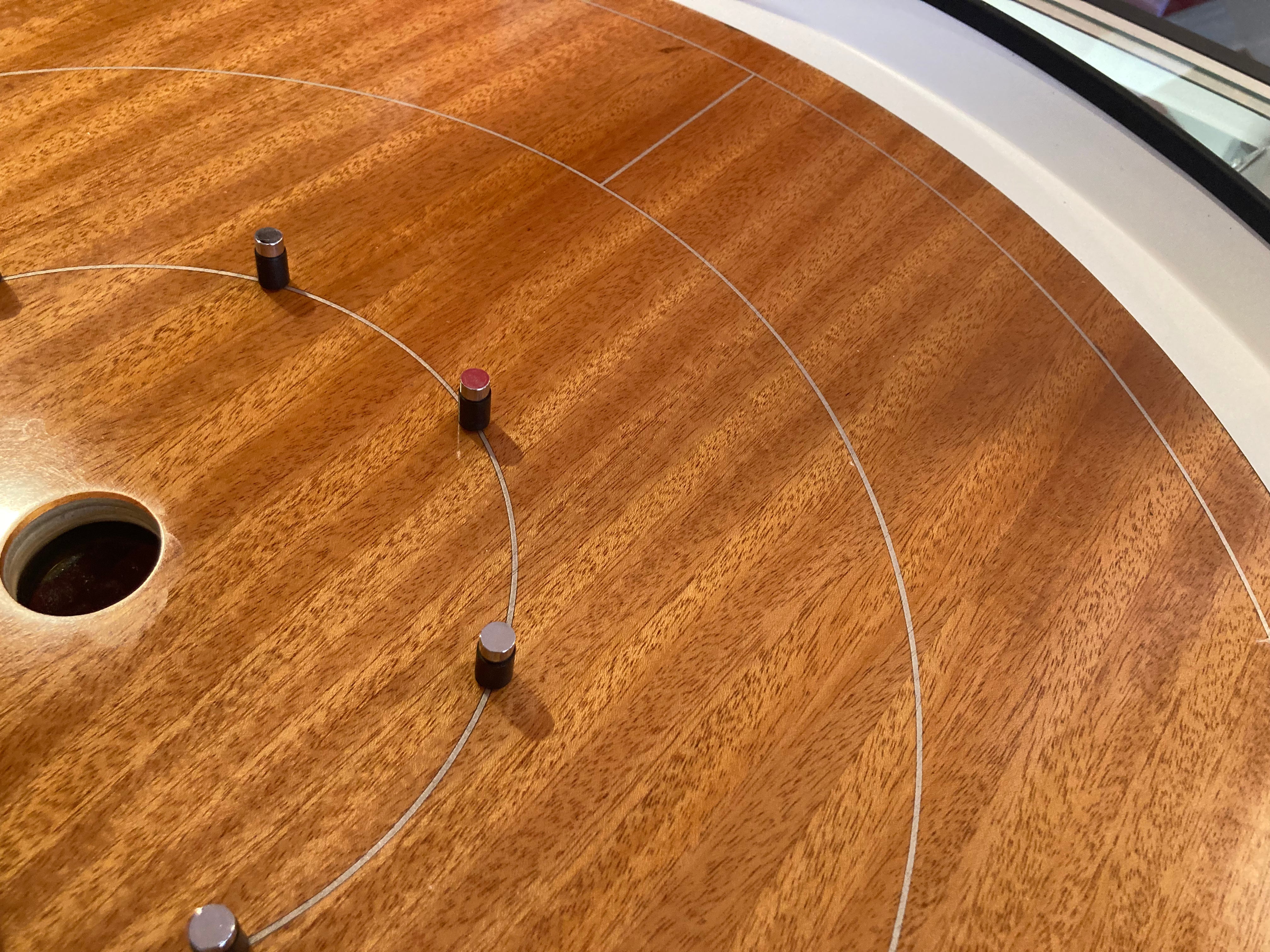 The Duke - Mahogany Crokinole Board