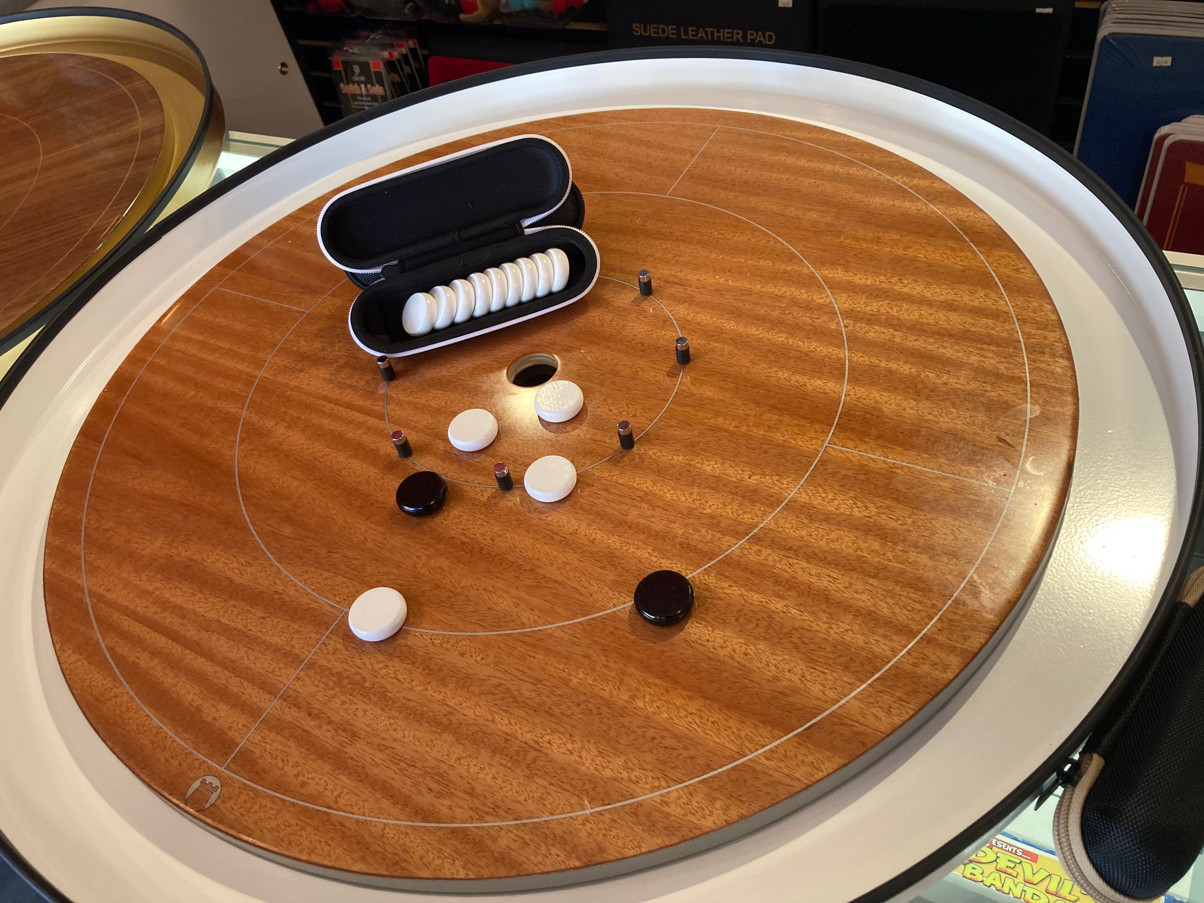 The Duke - Mahogany Crokinole Board