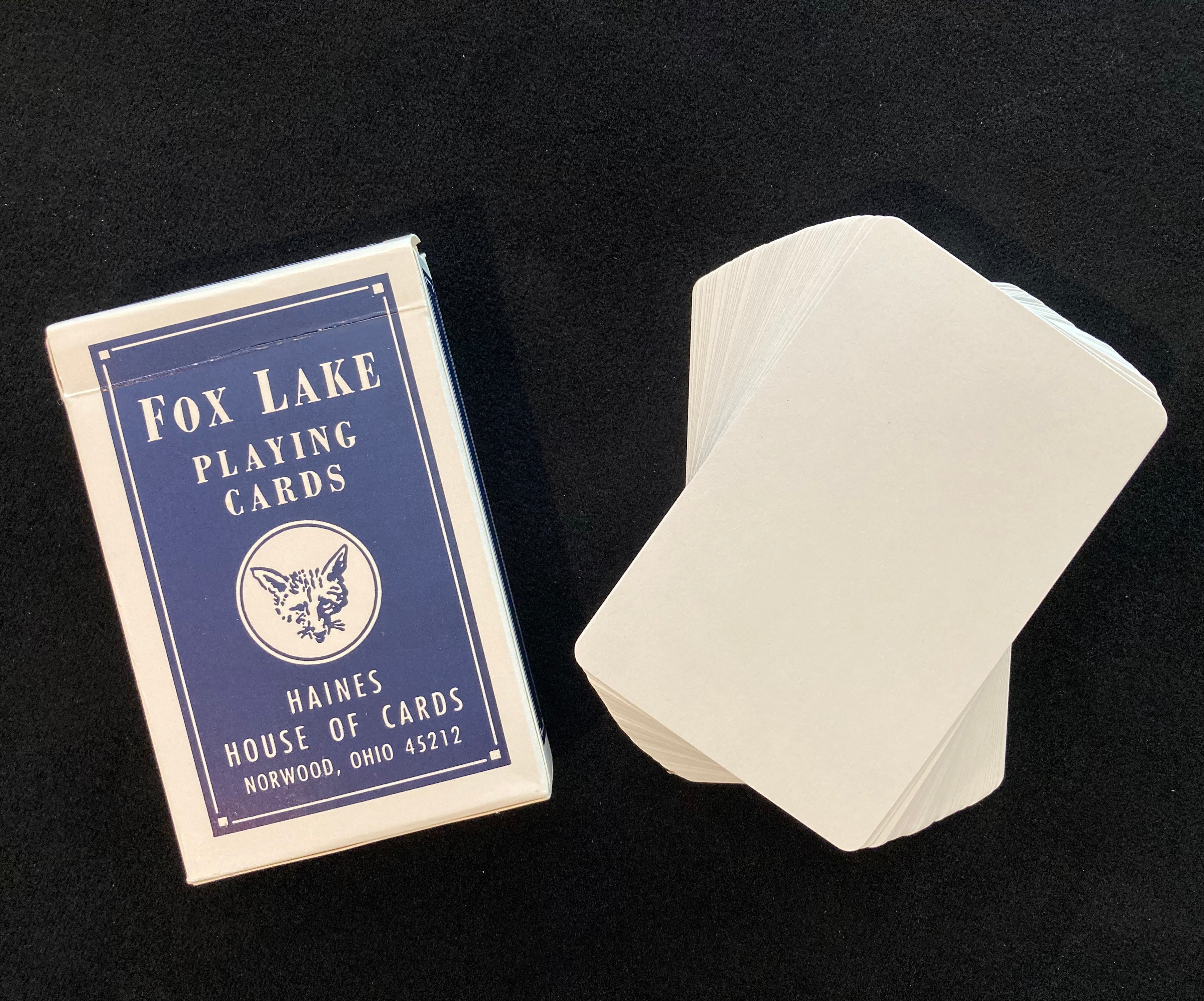 Bridge Size Billets double blank deck in Fox Lake box
