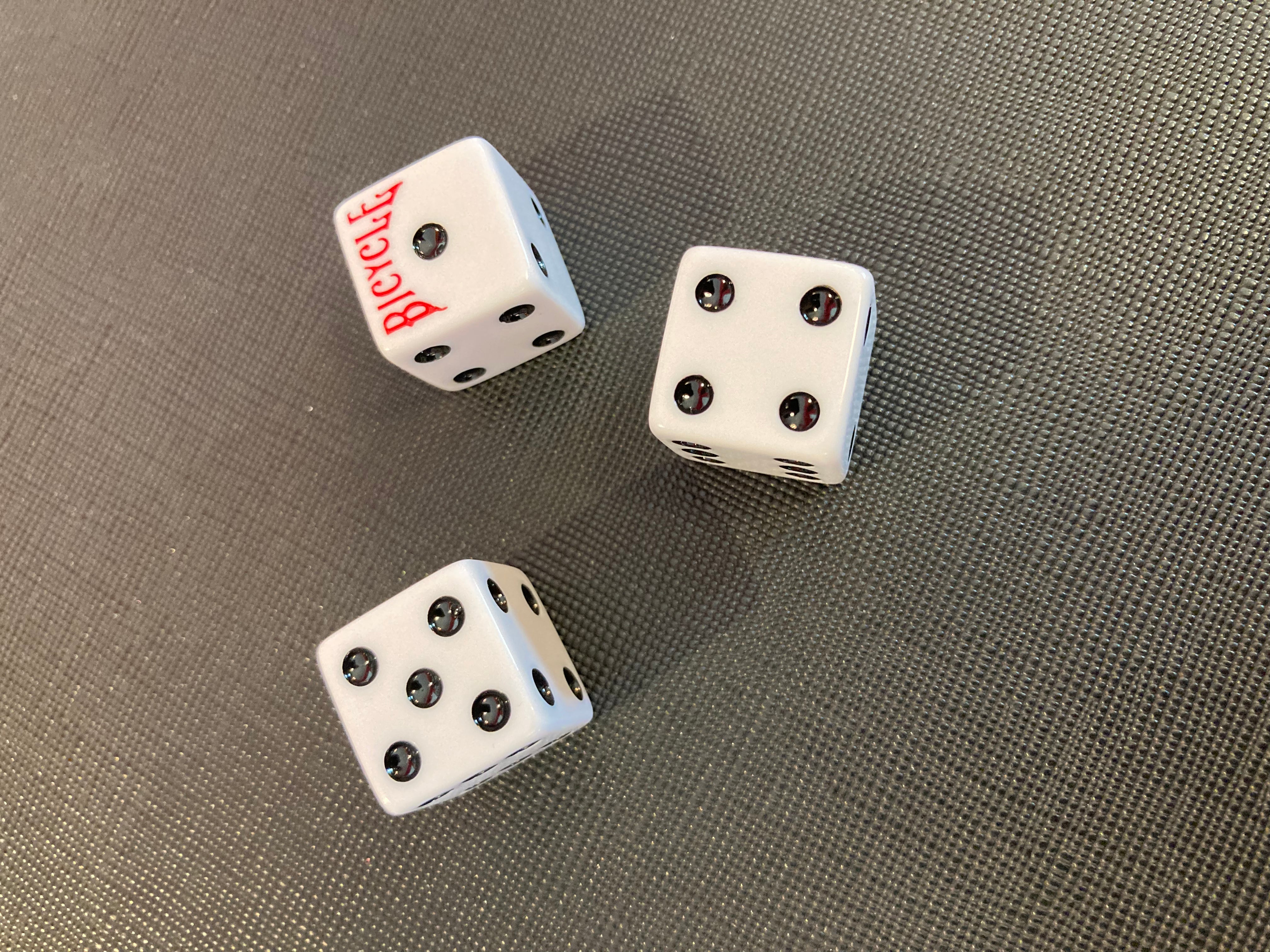 Bicycle Treyball Dice