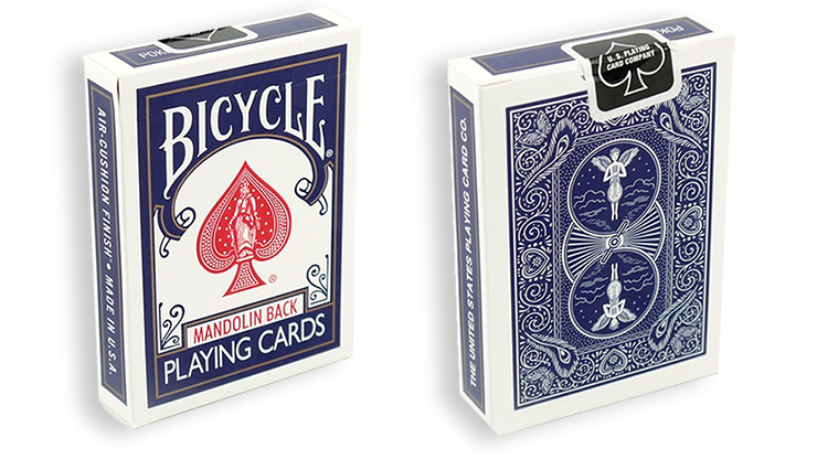 Bicycle Playing Cards 809 Mandolin (Red or Blue) by USPCC