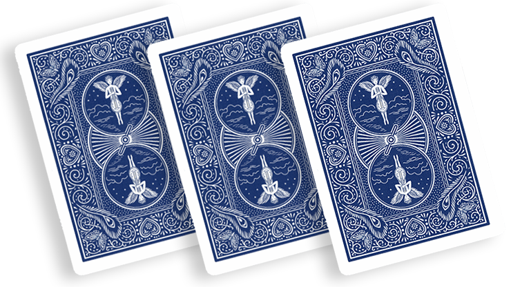 Stripper Deck Mandolin Bicycle (Blue)