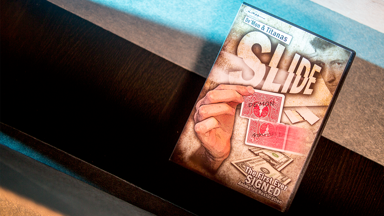 Paul Harris Presents Slide (DVD and Gimmick) by Titanas and Demon - DVD