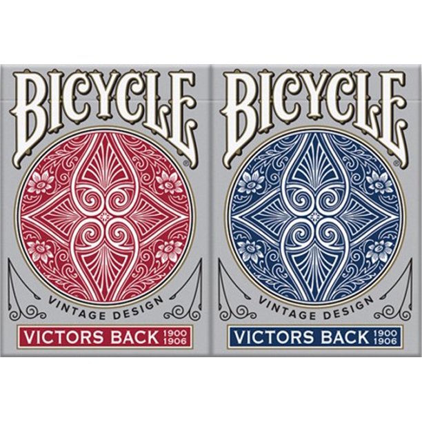 Bicycle Playing Cards Vintage Design Victors Back