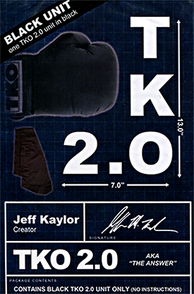 Tko 2.0 Gimmick Only (Black) By Jeff Kaylor