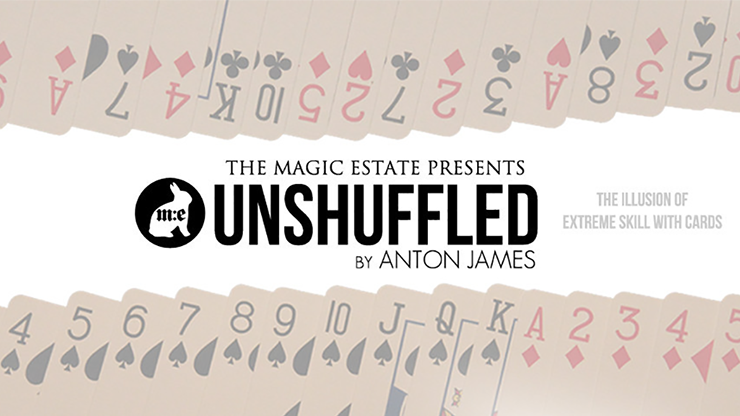 Unshuffled (DVD & Gimmicks) by Anton James Presented by The Magic Estate - Trick
