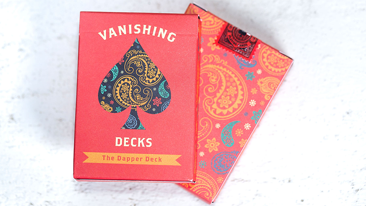 The Dapper Deck (Blue or Orange) Printed at USPCC by Vanishing Inc.