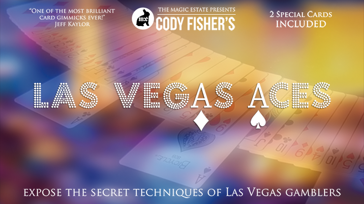 Vegas Aces (Online Instructions & Gimmicks) by Cody Fisher - Trick