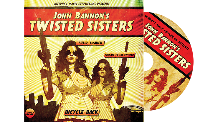 Twisted Sisters 2.0 (Gimmicks and Online Instructions) Bicycle Back by John Bannon