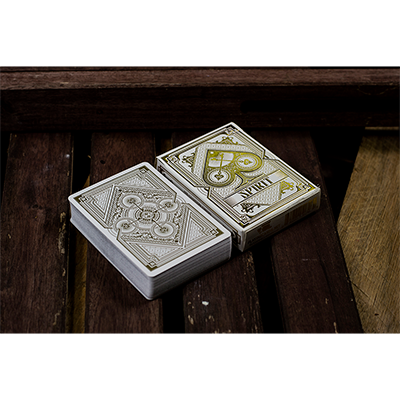 Spirit White Playing Cards by Gamblers Warehouse