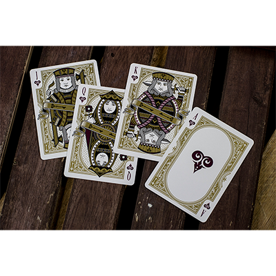 Spirit White Playing Cards by Gamblers Warehouse