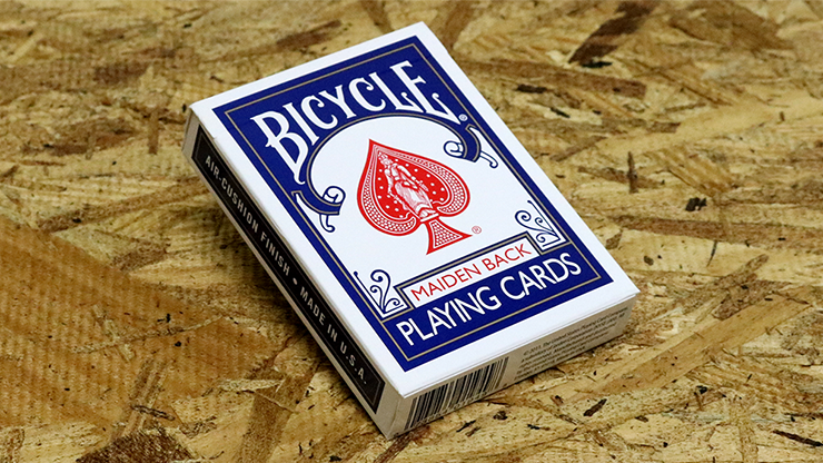 Bicycle Maiden Back (Red or Blue) by US Playing Card Co