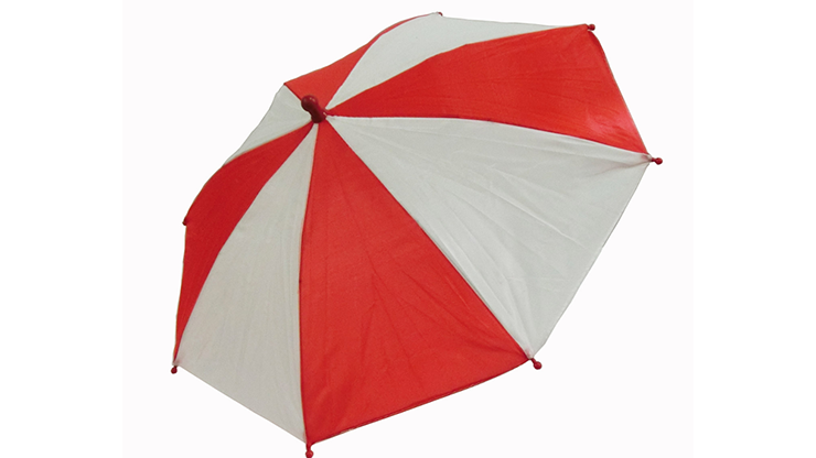 Flash Parasols (Red & White) 1 piece set by MH Production - Trick