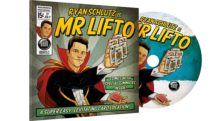 MR LIFTO (DVD and Blue Gimmicks) by Ryan Schlutz and Big Blind Media - DVD