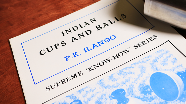 Indian Cups and Balls by P.K. Ilango - Book