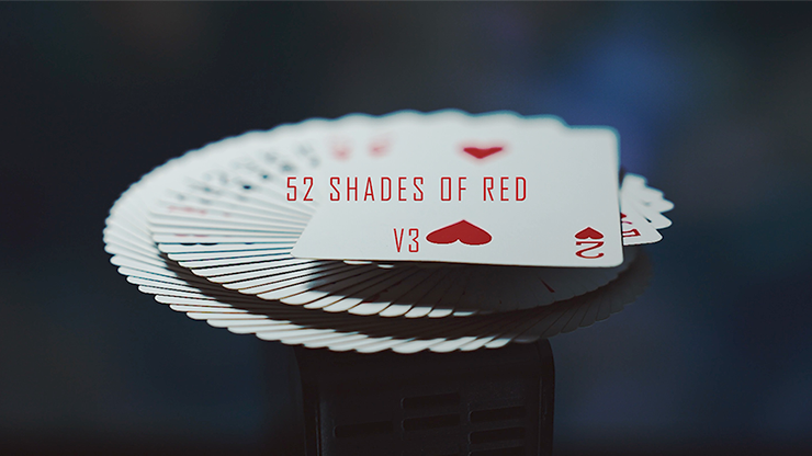 52 Shades Of Red (Gimmicks Included) Version 3 By Shin Lim