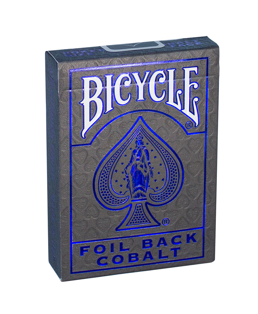 Bicycle Foil Metalluxe (Red or Blue)