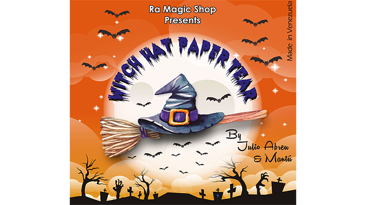 Witch Hat Paper Tear (12 pack) by Ra Magic - Trick