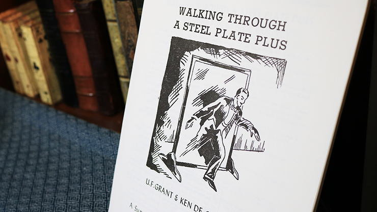 Walking Through a Steel Plate PLUS by U.F. Grant & Ken de Courcy - Book