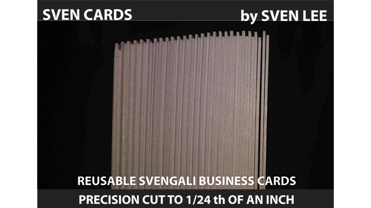 Svengali Cards (Blank) by Sven Lee - Trick