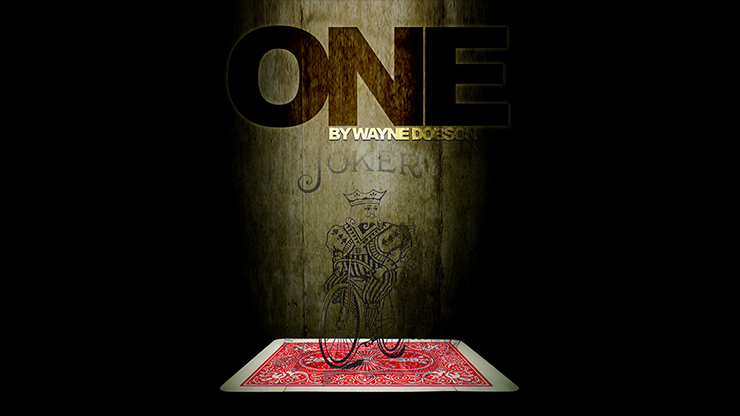 ONE (Gimmicks and Online Instructions) by Wayne Dobson - Trick