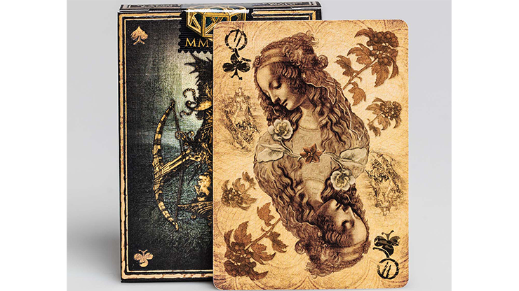Leonardo MMXVIII Gold Edition by Art Playing Cards