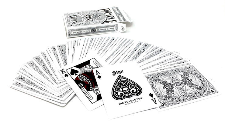 Bicycle Styx Playing Cards (White) by US Playing Card Company