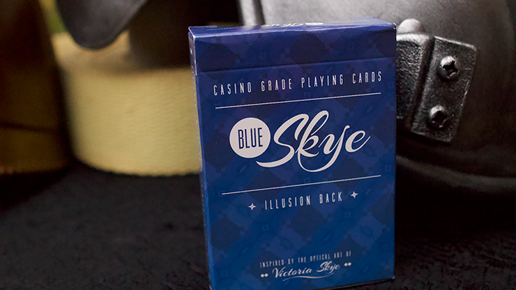 Blue Skye Playing Cards By Uk Magic Studios And Victoria Skye