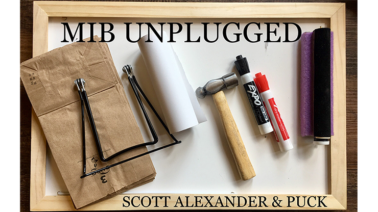 MIB UNPLUGGED (Gimmicks and Online Instructions) by Scott Alexander & Puck - Trick
