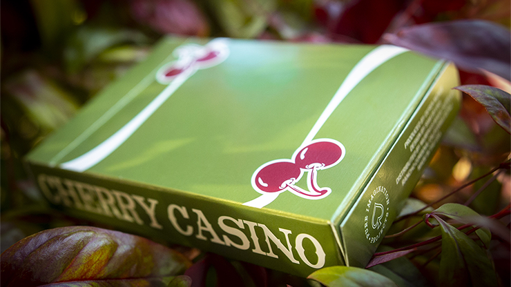 Cherry Casino Playing Cards (Sahara Green)