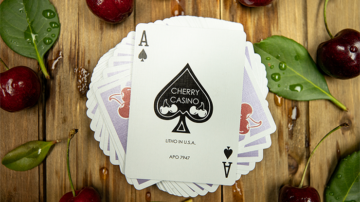 Cherry Casino Playing Cards (Desert Inn Purple)